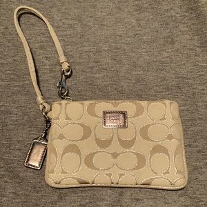 Coach x Poppy Wristlet